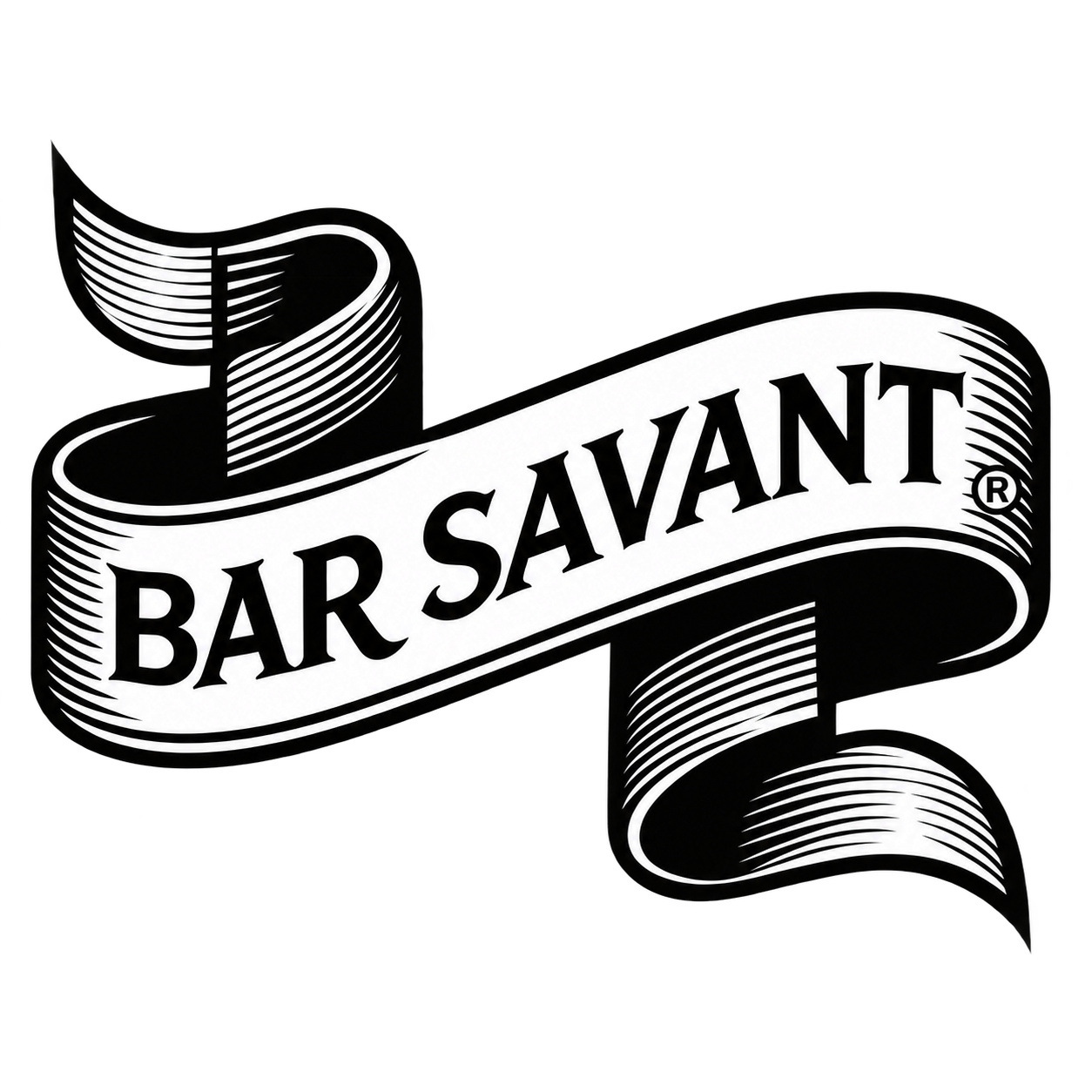 Bar Savant registered trademark ribbon logo